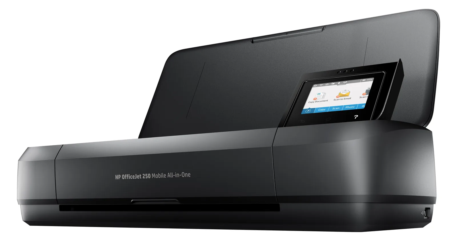 HP Officejet 250 Mobile All-in-One - Multifunktionsdrucker - Farbe - Tintenstrahl - Legal (216 x 356 mm), Ansicht 2