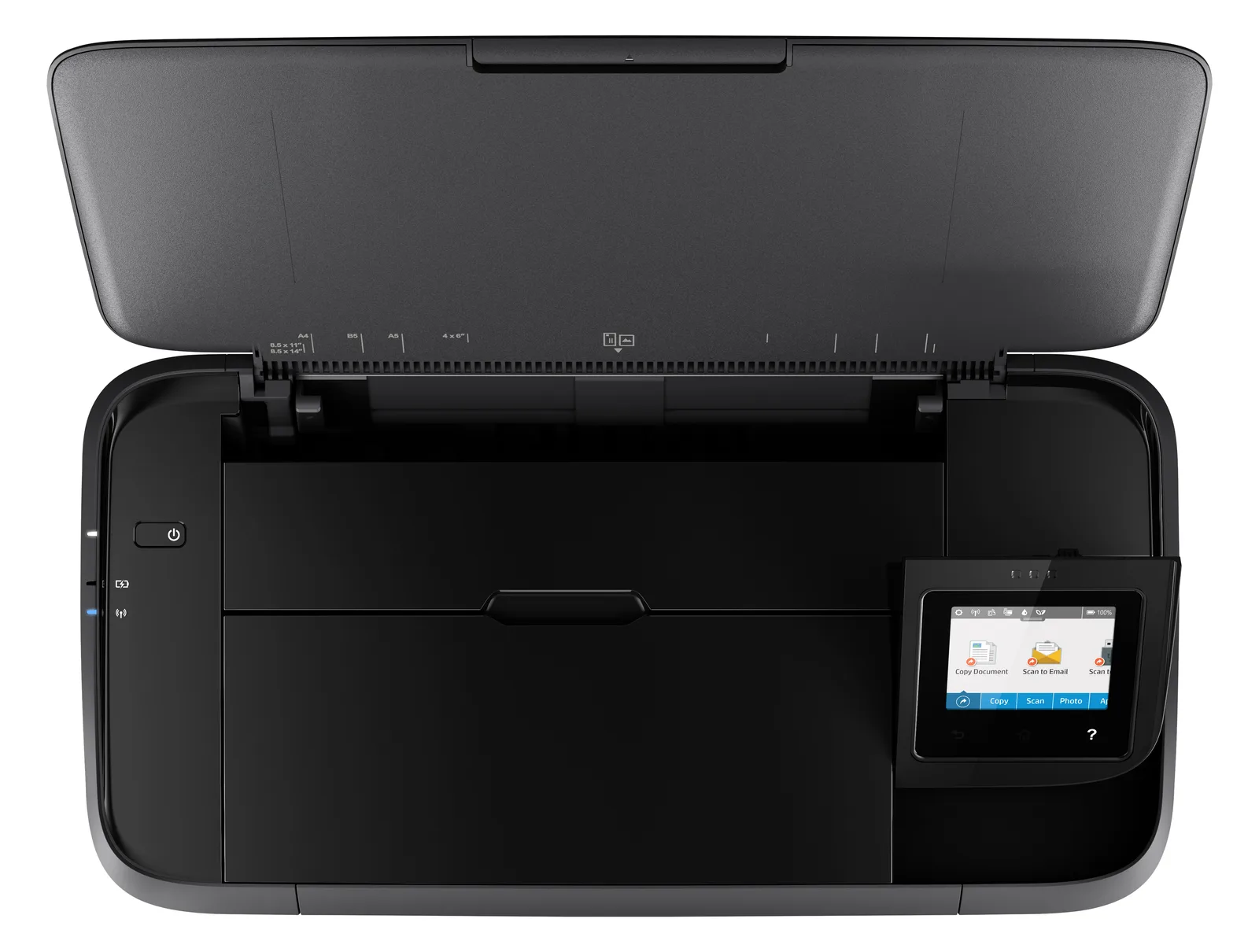 HP Officejet 250 Mobile All-in-One - Multifunktionsdrucker - Farbe - Tintenstrahl - Legal (216 x 356 mm), Ansicht 3