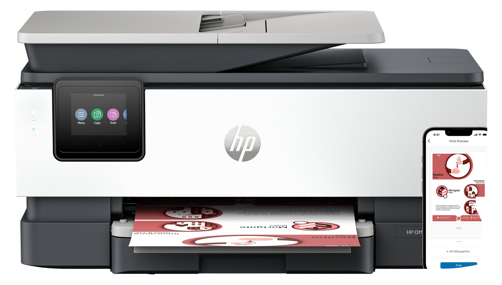 HP Officejet Pro 8134e All-in-One - Multifunktionsdrucker - Farbe - Tintenstrahl - Legal (216 x 356 mm) von LumaTech