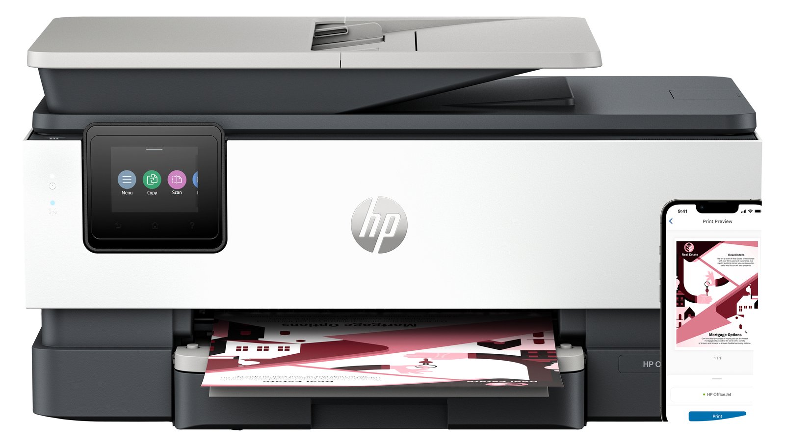 HP Officejet Pro Hp 8122e All-In-One Printer Color