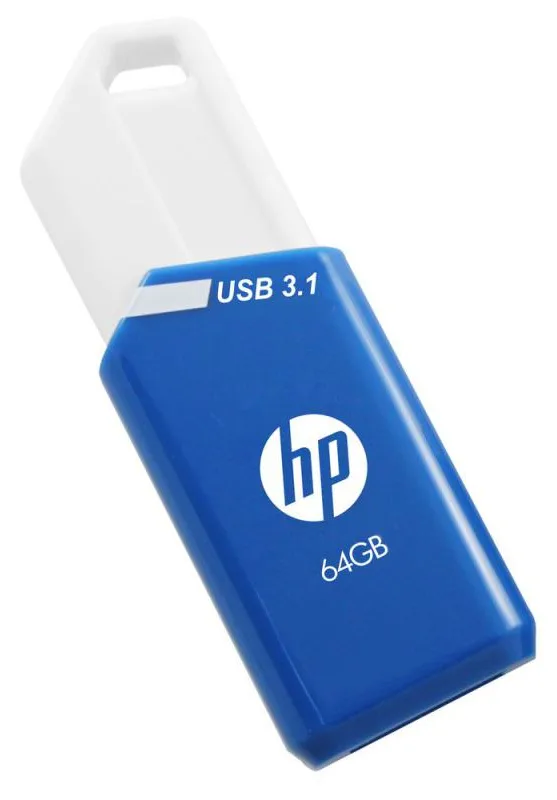 HP PNY x755w Triple Pack - 64 GB - USB Typ-A - 3.2 Gen 1 (3.1 Gen 1) - 75 MB/s - Dia - Blau - Weiß, Ansicht 2
