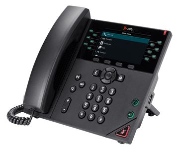 HP Poly VVX 450 - VoIP-Telefon - dreiweg Anruffunktion von LumaTech
