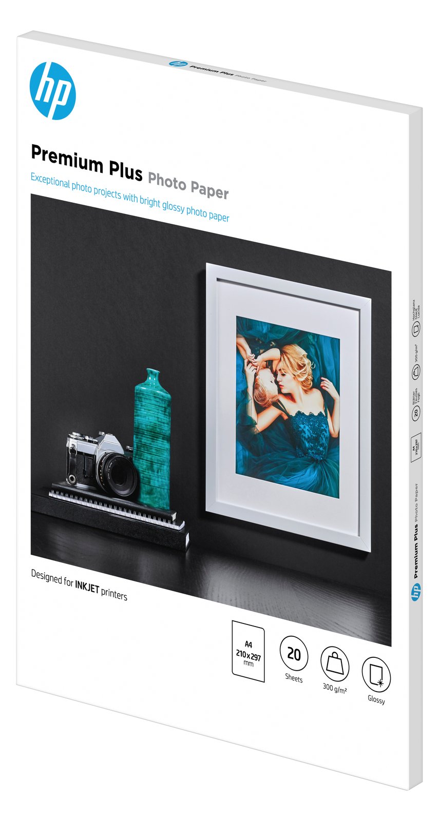 HP Premium Plus Photo Paper - Glänzend - A4 (210 x 297 mm)