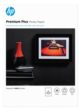 HP Premium Plus Photo Paper - Halbglänzend - A4 (210 x 297 mm) von LumaTech