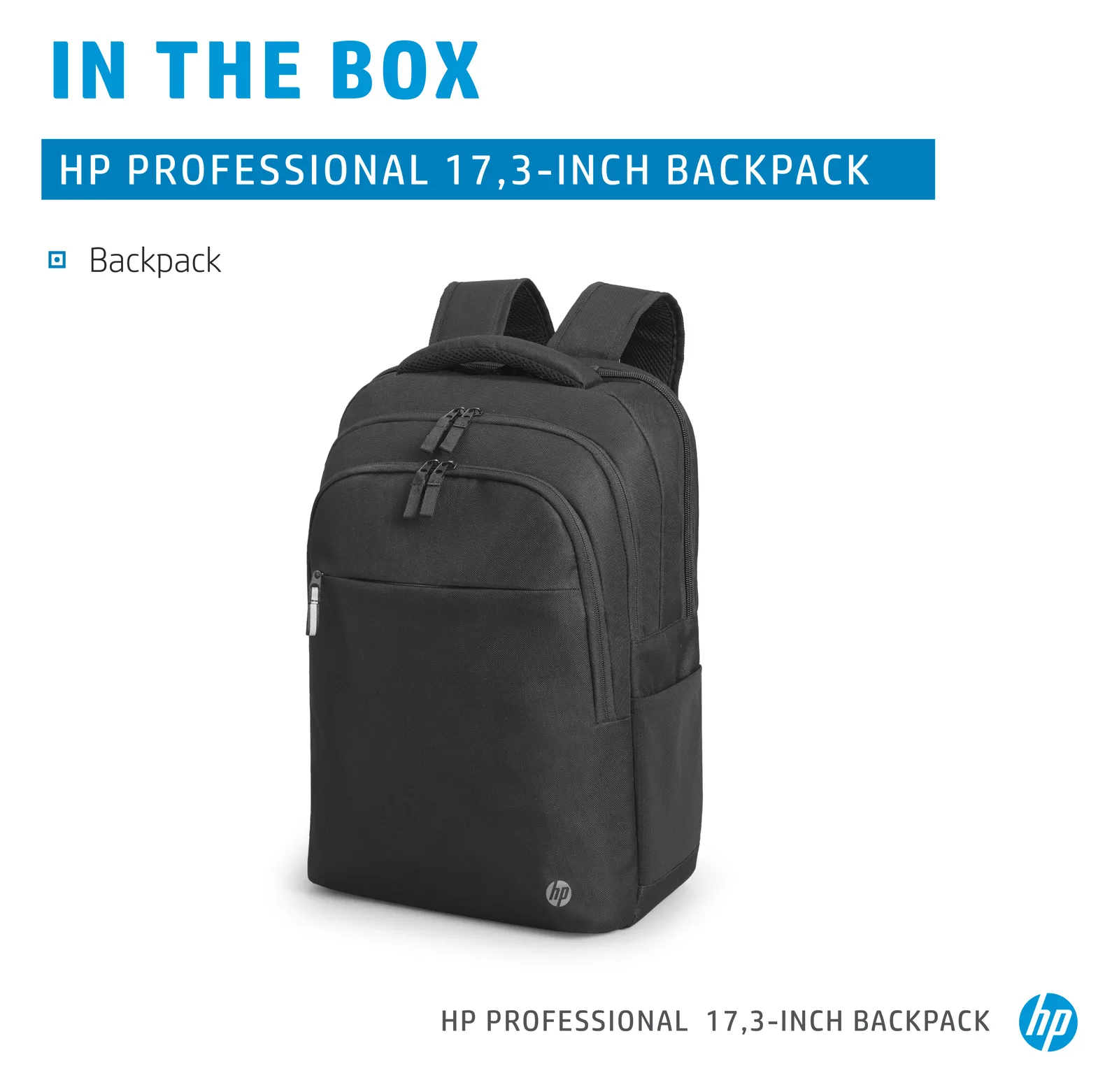 HP Professional - Notebook-Rucksack - 43.9 cm (17.3), Ansicht 2