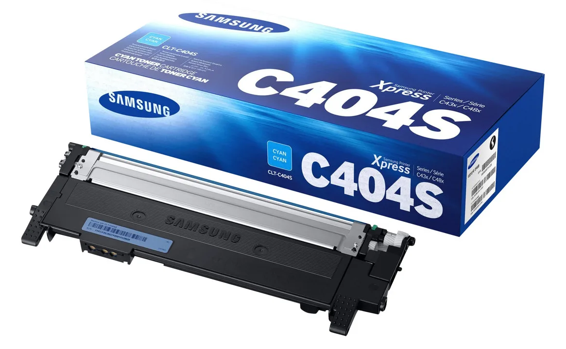 HP Samsung CLT-C404S - Cyan - Original - Tonerpatrone (ST966A), Ansicht 3