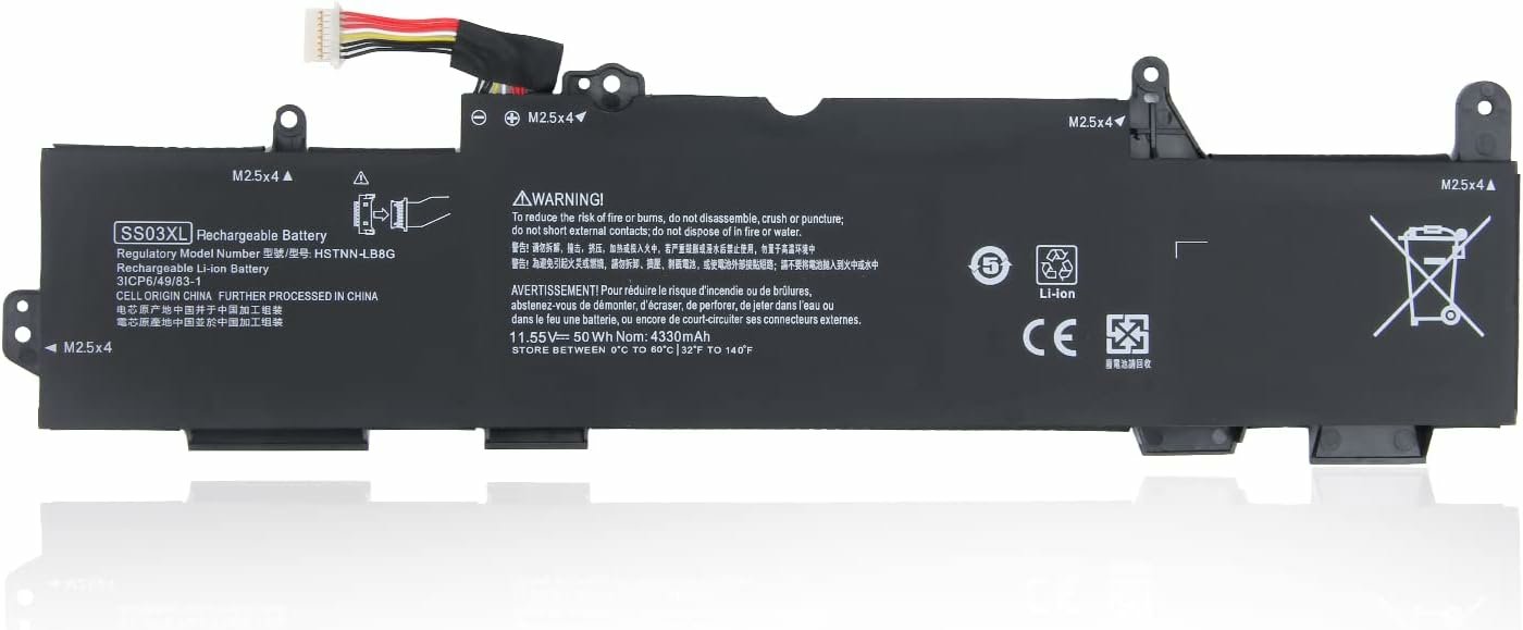 HP SS03050XL-PL - Laptop-Batterie - Lithium-Ionen
