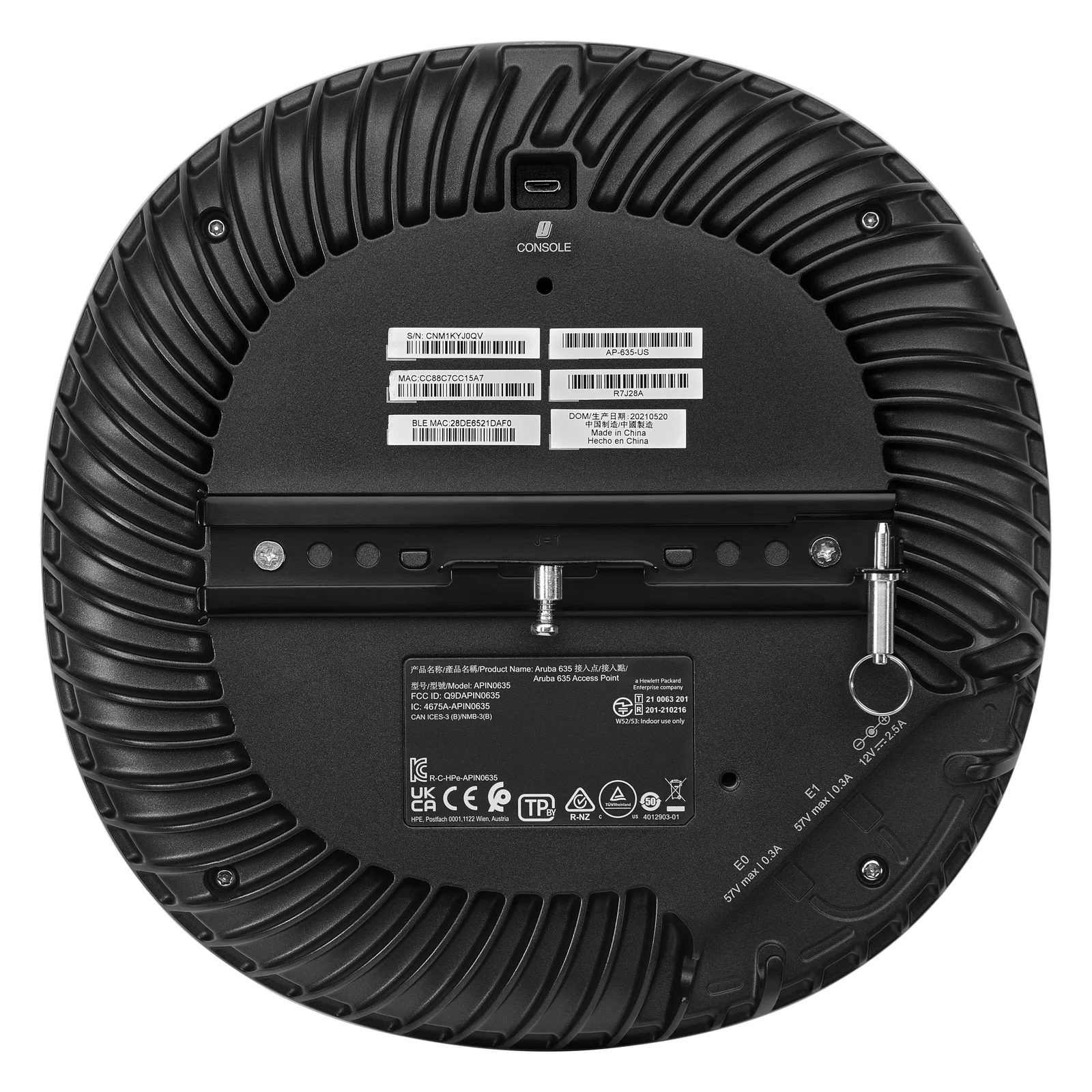 HPE ANW AP-635 (RW) 5pk Campus AP, Ansicht 2
