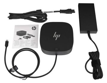 HPE L61609-001 HP Universal Dock G5 USB-C USB 3.0 Port Replikator inkl. 120W Netzteil von LumaTech