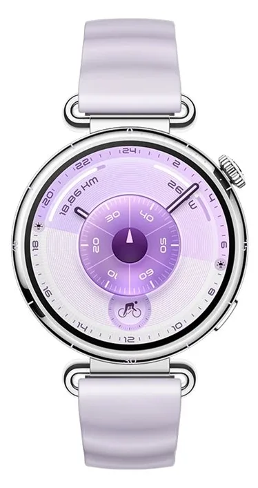 Huawei Watch GT 6 - 41 mm - Edelstahl - intelligente Uhr mit Riemen - Flieder - Handgelenk: 120-180 mm - Anzeige 1.32, Ansicht 2