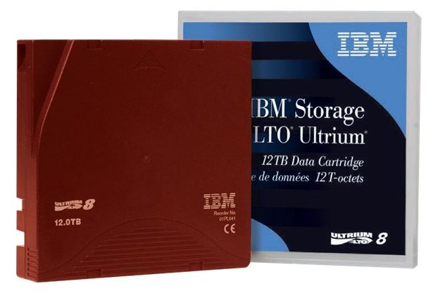 IBM Lenovo - LTO Ultrium 8 - 12 TB / 30 TB - Mit Strichcodeetikett von LumaTech
