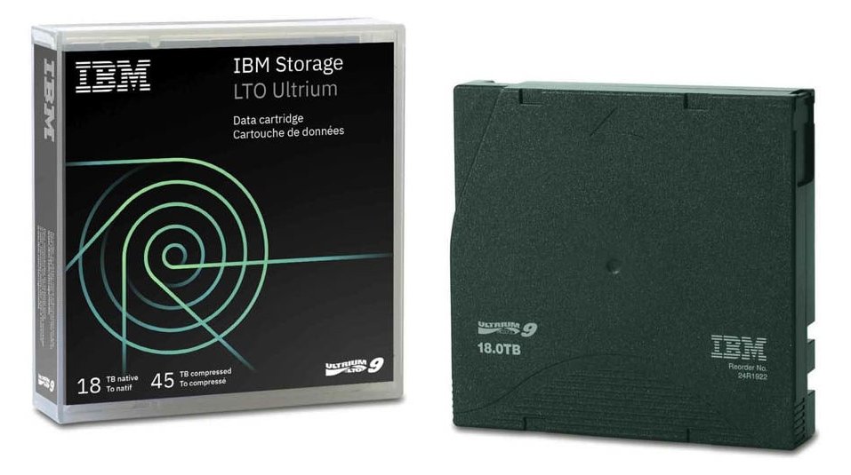 IBM LTO Ultrium 9 - 18 TB / 45 TB - ohne Etikett