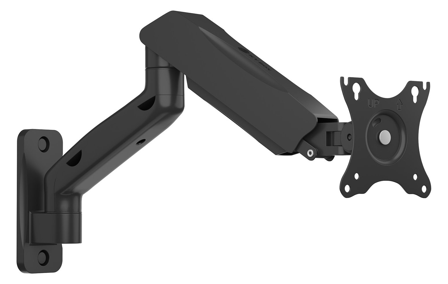 ICY BOX IB-MS103-W - Befestigungskit - einstellbarer Arm - für Flachbildschirm bis zu 32 - ergonomisch - Schwarz