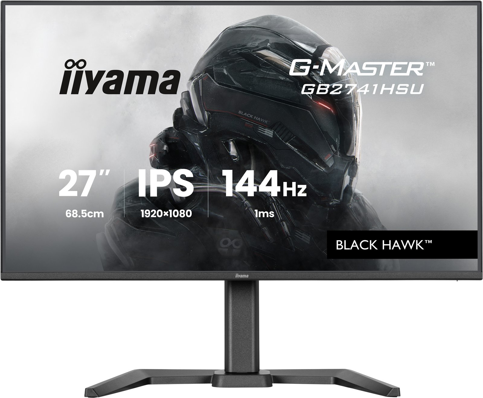 Iiyama G-MASTER Black Hawk GB2741HSU-B1 - LED-Monitor - Gaming - 68.5 cm (27)