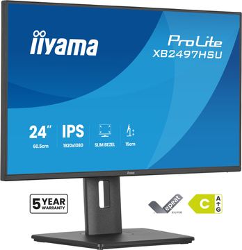 Iiyama IPS XB2497HSU-B1 24 - Flachbildschirm (TFT/LCD) - 60,5 cm von LumaTech