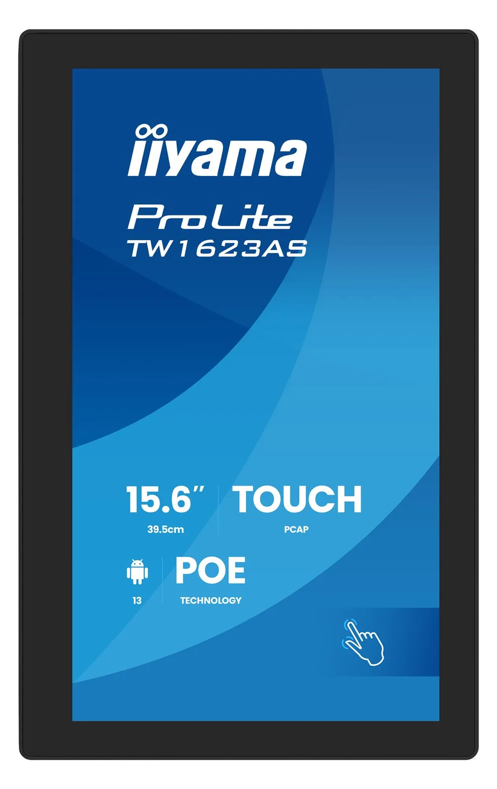 Iiyama ProLite TW1623AS-B3P - Android-PC - Touchpanel-PC - 1 RK3568 - RAM 4 GB - SSD - 1GbE - WLAN, Bluetooth - 15.6, Ansicht 5