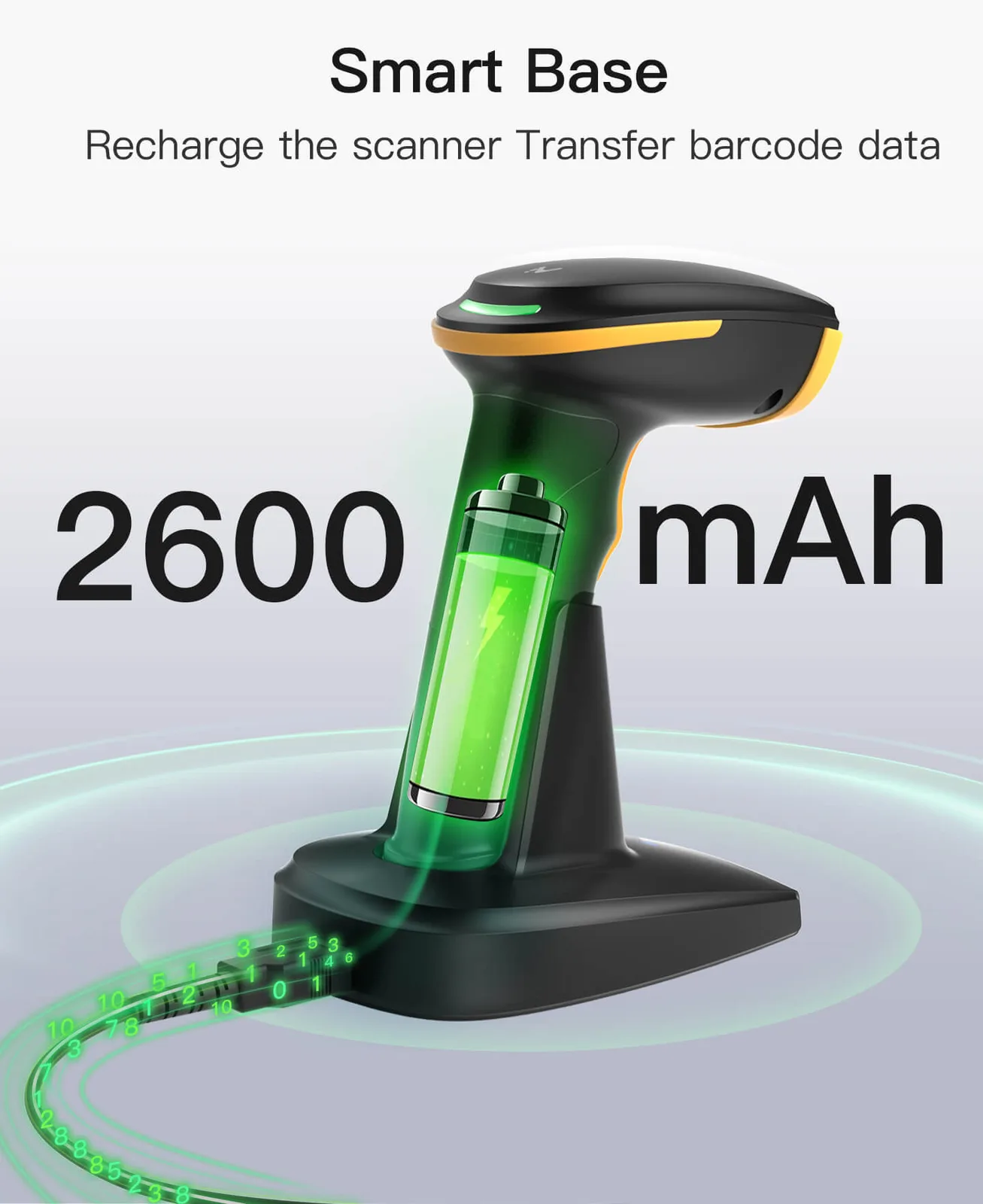 Inateck Barcodescanner 36 black[BCST-36_black] - Barcode-Scanner, Ansicht 3