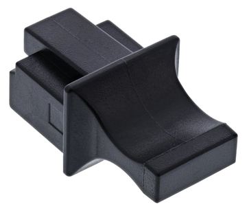 InLine Staubschutz - für RJ45 Buchse - schwarz 100er Pack von LumaTech
