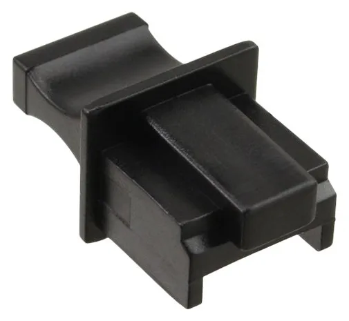 InLine Staubschutz - für RJ45 Buchse - schwarz 100er Pack, Ansicht 2