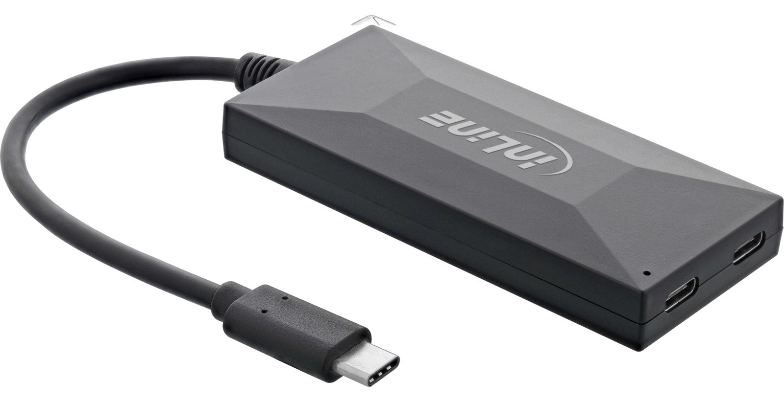 InLine USB 3.2 Gen.1 Hub - USB-C zu 2 Port USB-C und 3 Port USB-A - ohne PSU