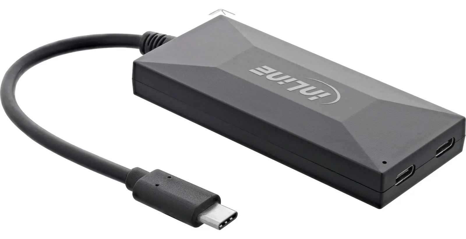 InLine USB 3.2 Gen.1 Hub - USB-C zu 2 Port USB-C und 3 Port USB-A - ohne PSU, Ansicht 5