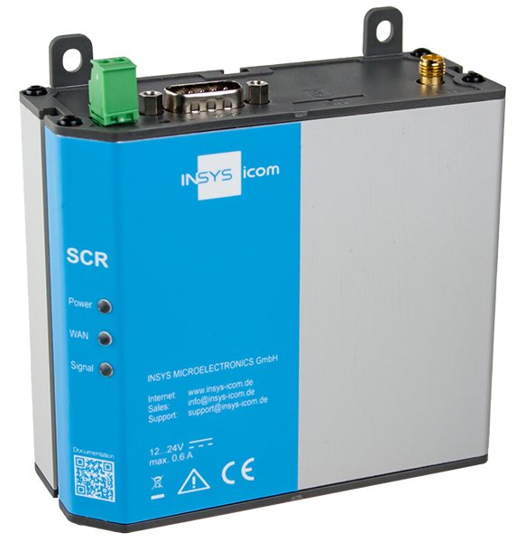 Insys icom SCR-L 200 - Router - WWAN - 2-Port-Switch von LumaTech