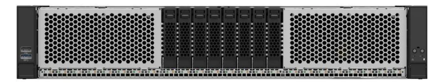 Intel Server System M50CYP2UR208 - Server - Rack-Montage - 2U - keine CPU - RAM 0 GB - SATA - Hot-Swap 6.4 cm (2.5), Ansicht 4