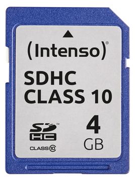 Intenso Class 10 - Flash-Speicherkarte - 4 GB von LumaTech