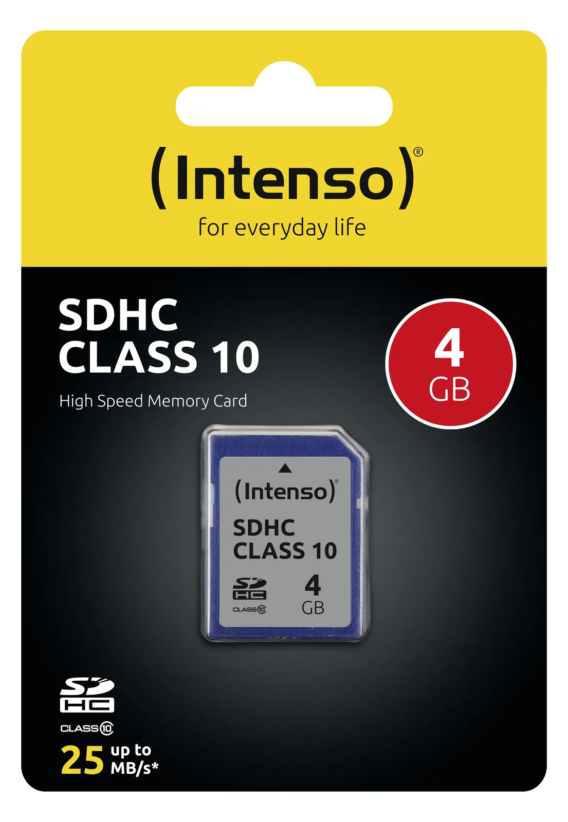 Intenso Class 10 - Flash-Speicherkarte - 4 GB, Ansicht 2