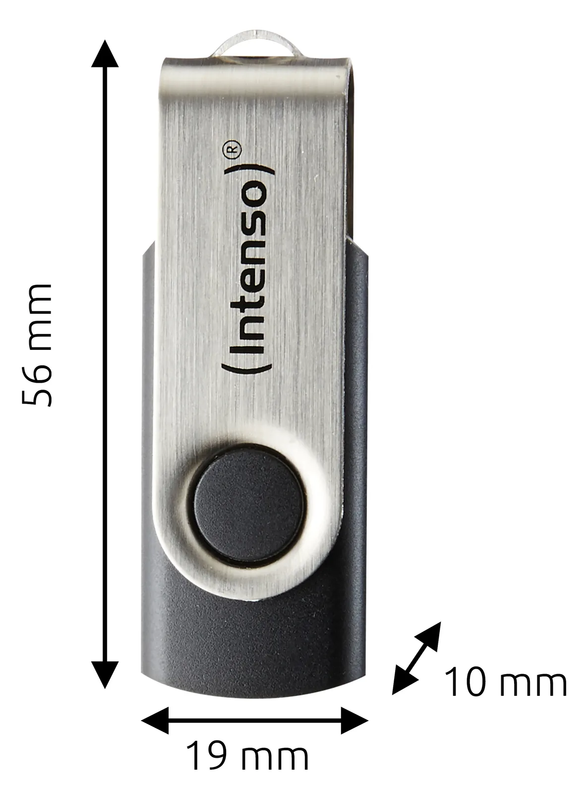 Intenso Office Line USB Stick 3.2 silber-schwarz - USB-Stick - 32 GB, Ansicht 4