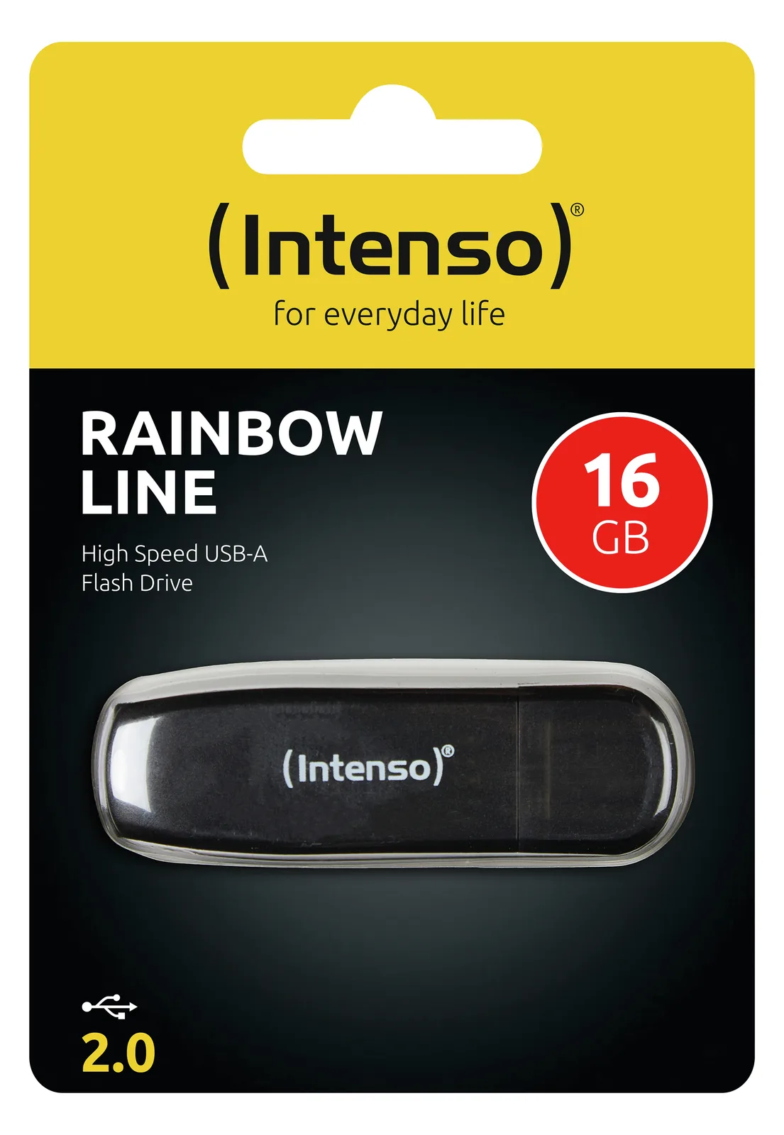 Intenso Rainbow Line - USB-Flash-Laufwerk - 16 GB, Ansicht 2