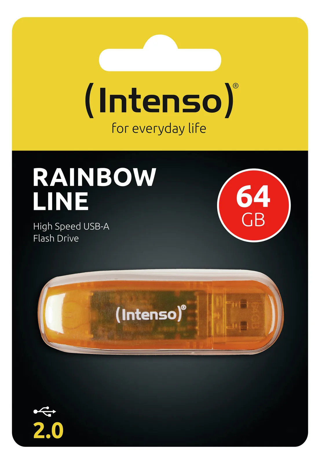 Intenso Rainbow Line - USB-Flash-Laufwerk - 64 GB, Ansicht 3