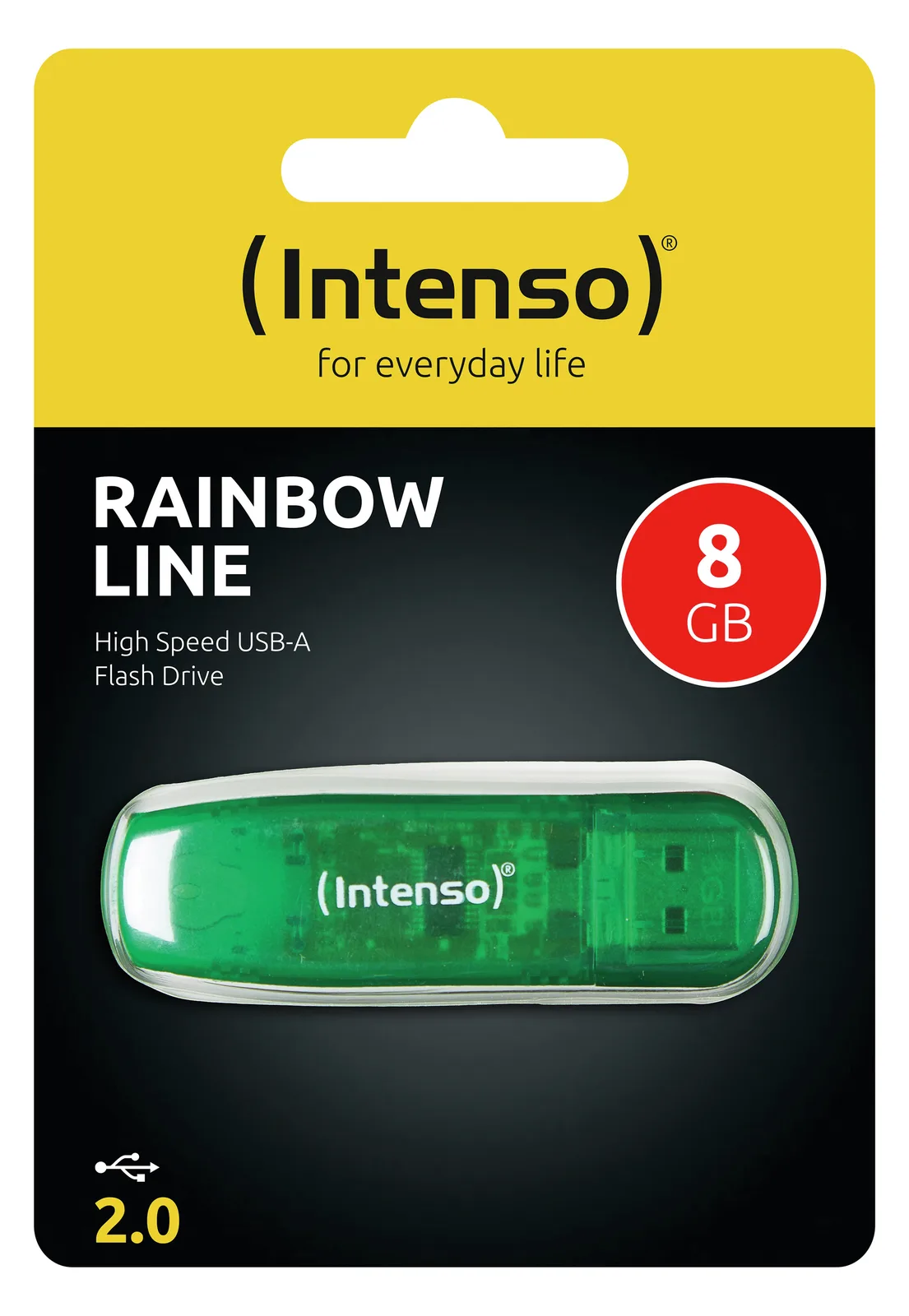 Intenso Rainbow Line - USB-Flash-Laufwerk - 8 GB, Ansicht 3