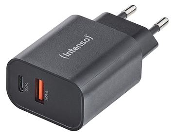 Intenso W30AC black Adapter 30 W USB-A USB-C Schwarz von LumaTech