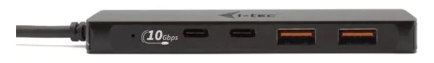 i-tec Hub - 2 x SuperSpeed USB 3.0 + 2 x USB-C 3.1 Gen 1, Ansicht 2