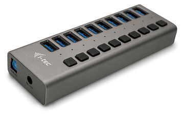 i-tec USB 3.0 Charging HUB 10 port + Power Adapter 48 W von LumaTech