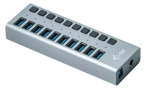 i-tec USB 3.0 Charging HUB 10 port + Power Adapter 48 W, Ansicht 2
