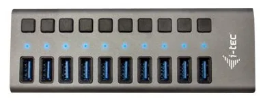i-tec USB 3.0 Charging HUB 10 port + Power Adapter 48 W, Ansicht 3