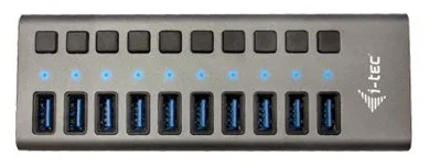 i-tec USB 3.0 Charging HUB 10 port + Power Adapter 48 W, Ansicht 4