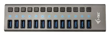 i-tec USB 3.0 Charging HUB 13 port + Power Adapter 60 W, Ansicht 3