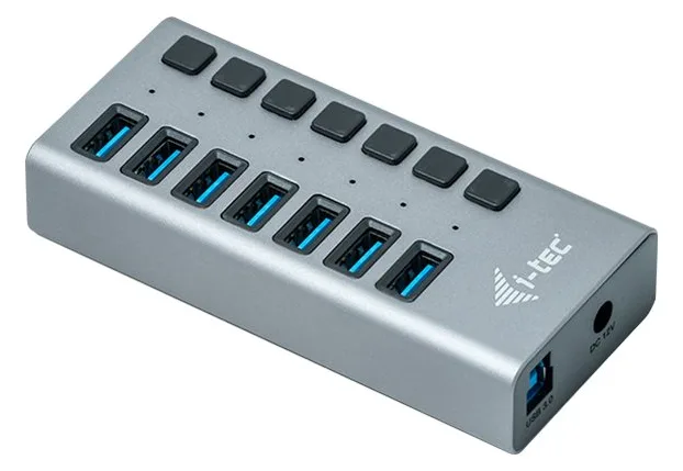 i-tec USB 3.0 Charging HUB 7 port + Power Adapter 36 W, Ansicht 2