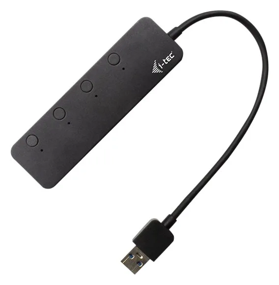 i-tec USB 3.0 Metal HUB 4 Port with individual On/Off Switches, Ansicht 3