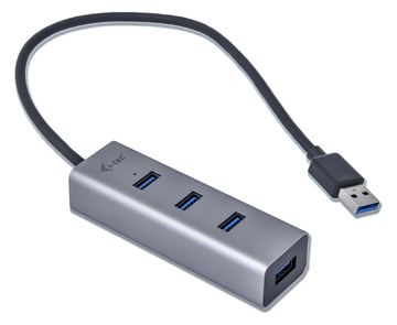 i-tec USB 3.0 Metal Passive HUB - Hub - 4 x SuperSpeed USB 3.0 von LumaTech