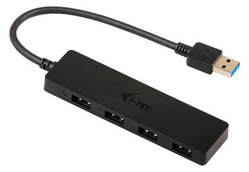 i-tec USB 3.0 Slim Passive HUB - Hub - 4 x SuperSpeed USB 3.0 von LumaTech