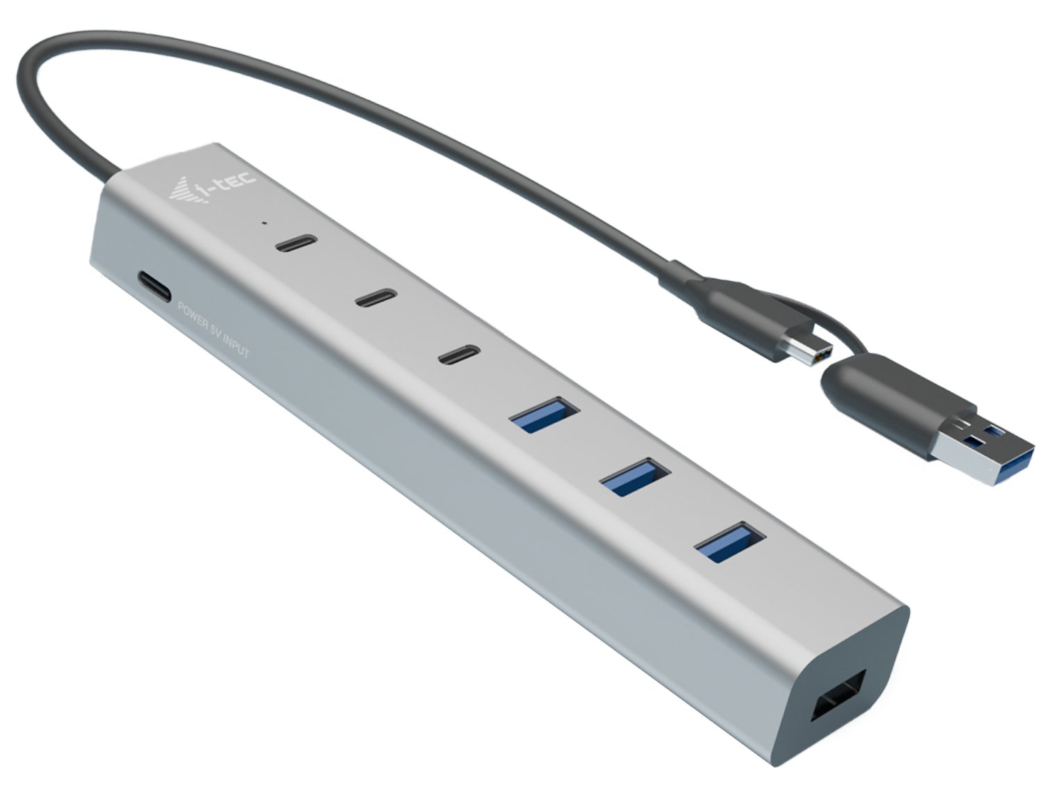 i-tec USB-A/USB-C 4 port HUB 1x USB-C US