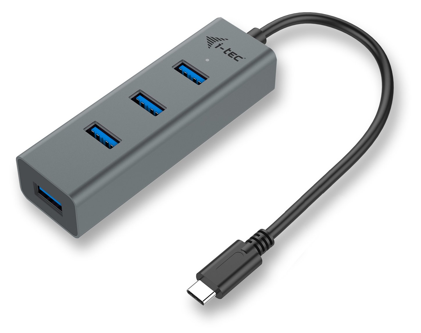 i-tec USB-C 3.1 Metal HUB - Hub - 4 x SuperSpeed USB 3.0