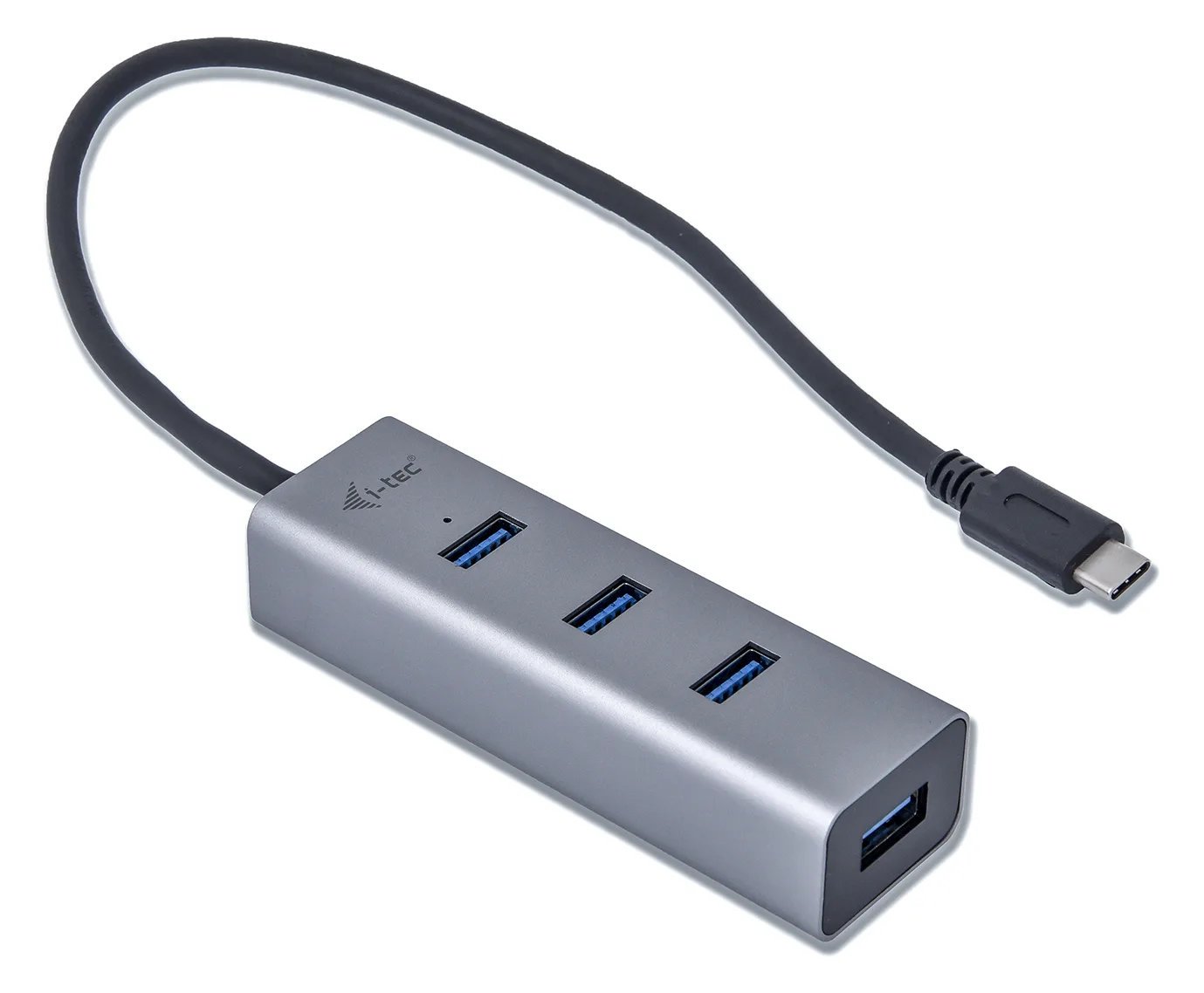 i-tec USB-C 3.1 Metal HUB - Hub - 4 x SuperSpeed USB 3.0, Ansicht 2