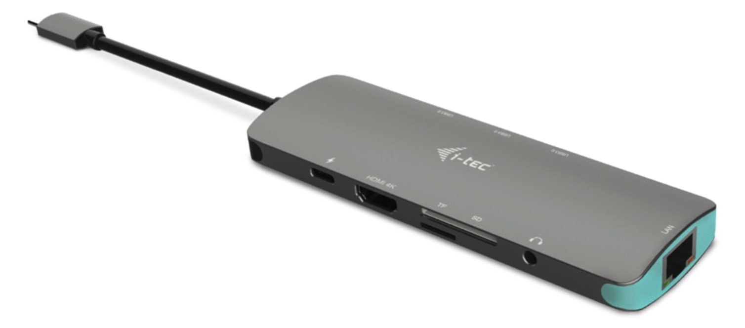 i-tec USB-C Metal Nano Docking Station 4K HDMI LAN + Power Delivery