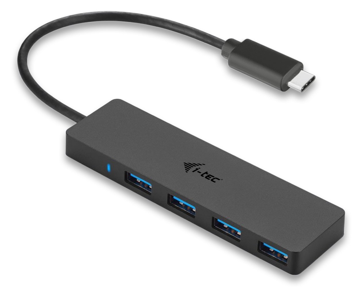 i-tec USB-C Slim Passive Hub - Hub - 4 x SuperSpeed USB 3.0