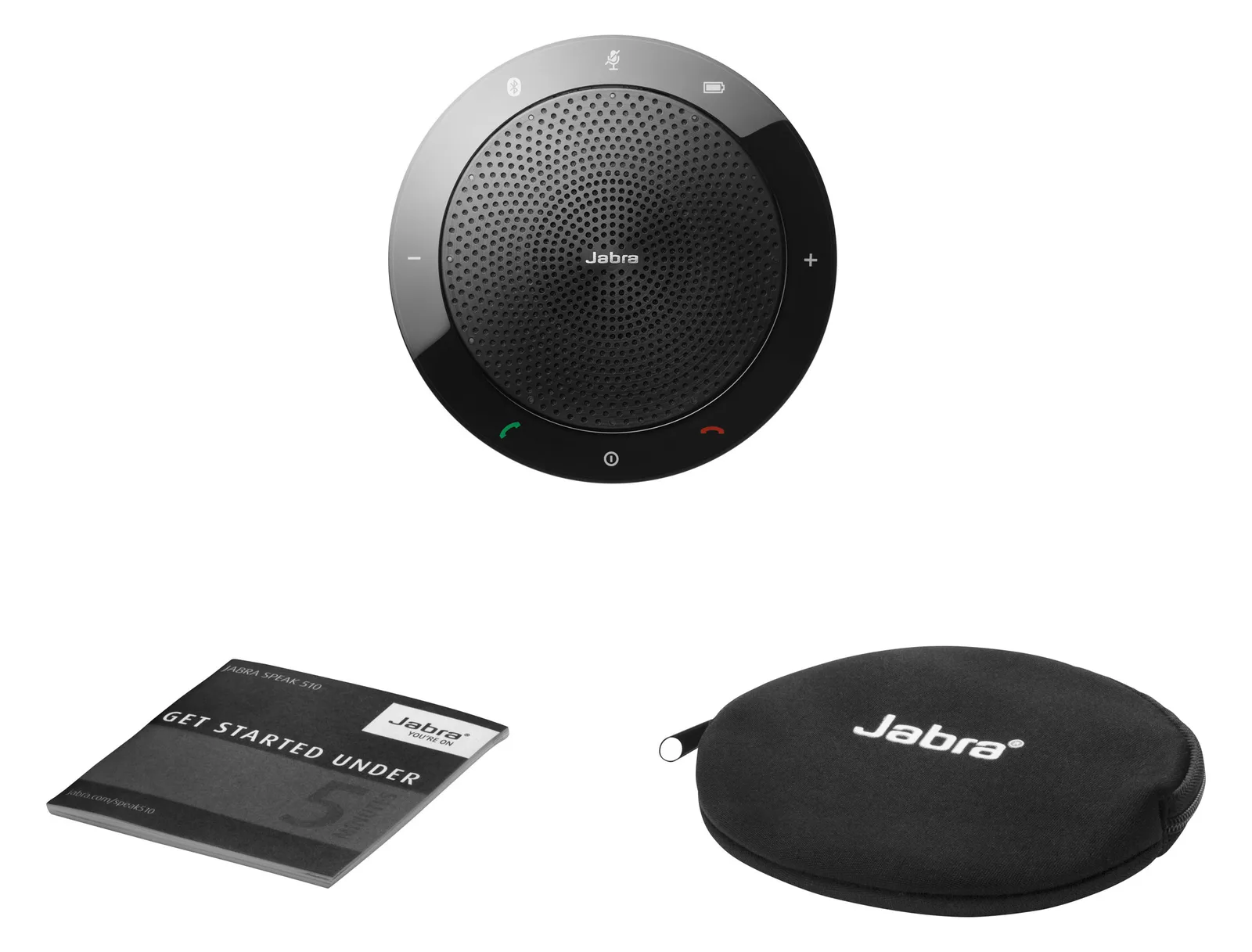 Jabra SPEAK 510 UC - VoIP-Freisprechtelefon für Tisch, Ansicht 3